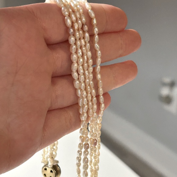 Vintage Pearl Necklace | Fresh Water Pearls - Picture 9 of 10